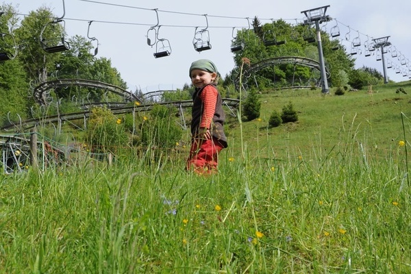 Hasenhorn Coaster Bahn (Sommerrodelbahn) und Erlebnis Wanderweg f�r Kinder