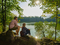 Bergsee in Bad Säckingen (Bildnachweis: Tourismus- und Kulturamt Bad Säckingen) Bergsee in Bad Säckingen (Bildnachweis: Tourismus- und Kulturamt Bad Säckingen)